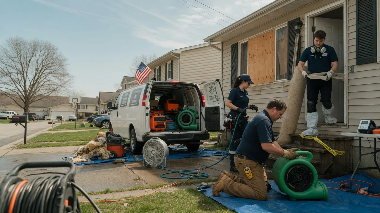 Water Damage Restoration in Winthrop, ME near me